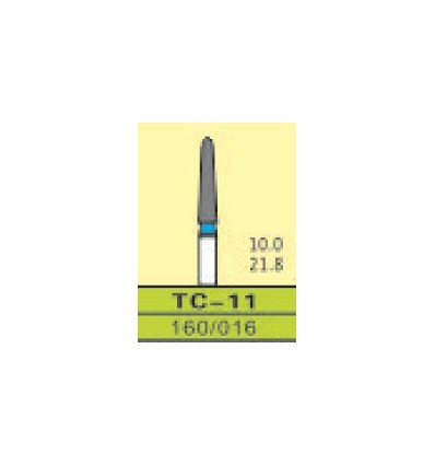 TC-11, ISO 160/016, medium/blå, 10 stk.