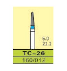 TC-26, ISO 160/012, medium/blå, 10 stk.