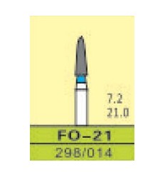 FO-21, ISO 299/014, medium/blå, 10 stk.