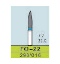 FO-22, ISO 298/016, medium/blå, 10 stk.