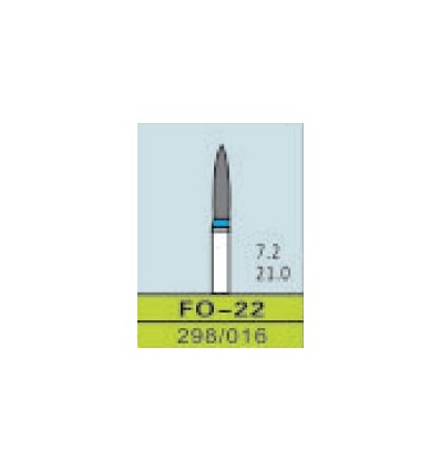 FO-22, ISO 298/016, medium/blå, 10 stk.