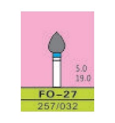 FO-27, ISO 257/032, medium/blå, 10 stk.