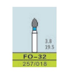 FO-32, ISO 257/018, medium/blå, 10 stk.