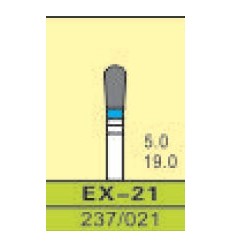 EX-21, ISO 237/021, medium/blå, 10 stk.