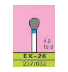 EX-26, ISO 237/032, medium/blå, 10 stk.