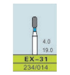 EX-31, ISO 234/014, medium/blå, 10 stk.
