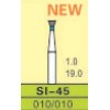 SI-45, ISO 010/010, medium/blå, 10 stk.