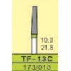 TF-13C, ISO 173/018, grov/grøn, 10 stk.