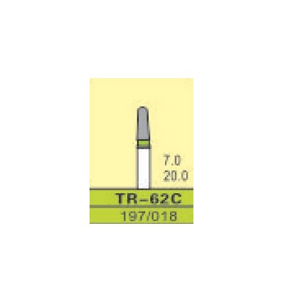 TR-62C, ISO 197/018, grov/grøn, 10 stk.