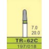 TR-62C, ISO 197/018, grov/grøn, 10 stk.