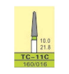 TC-11C, ISO 160/016, grov/grøn, 10 stk.
