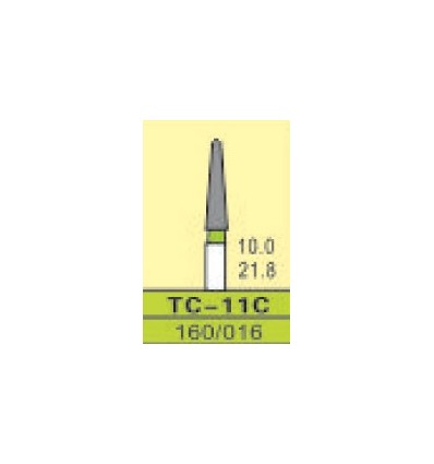 TC-11C, ISO 160/016, grov/grøn, 10 stk.