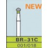 BR-31C, ISO 001/018, grov/grøn, 10 stk.