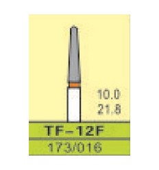 TF-12F, ISO 173/016, fin/rød, 10 stk.