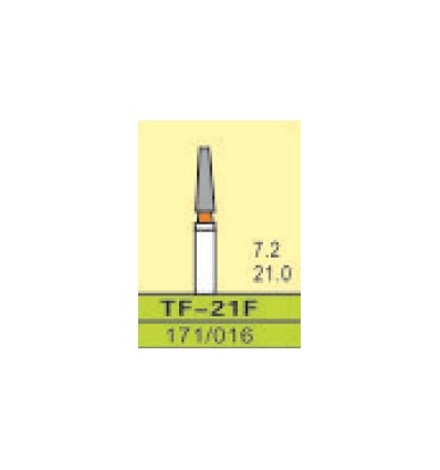 TF-21F, ISO 171/016, fin/rød, 10 stk.