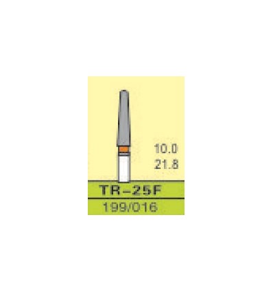 TR-25F, ISO 199/016, fin/rød, 10 stk.