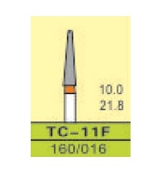 TC-11F, ISO 160/016, fin/rød, 10 stk.