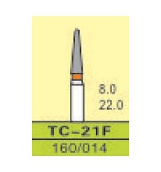 TC-21F, ISO 160/014, fin/rød, 10 stk.