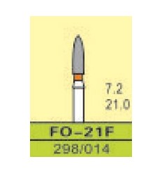 FO-21F, ISO 298/014, fin/rød, 10 stk.