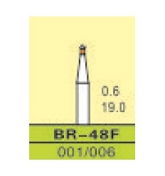 BR-48F, ISO 001/006, fin/rød, 10 stk.