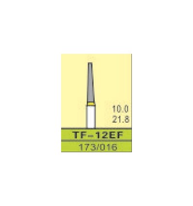 TF-12EF, ISO 173/016, XFin/Gul, 10 stk.