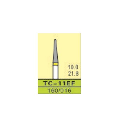 TC-11EF, ISO 160/016, XFin/Gul, 10 stk.