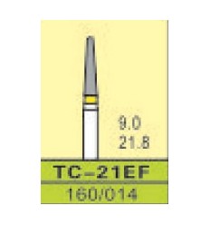 TC-21EF, ISO 160/014, XFin/Gul, 10 stk.