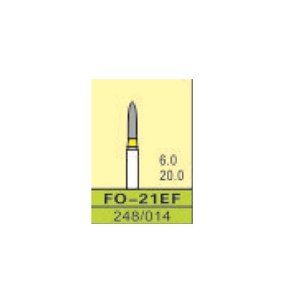 FO-21EF, ISO 248/014, XFin/Gul, 10 stk.