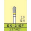 EX-21EF, ISO 237/021, XFin/Gul, 10 stk.