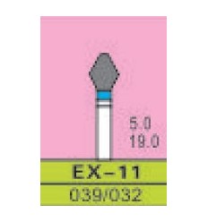 EX-11, ISO 039/032, Medium/blå, 10 stk.