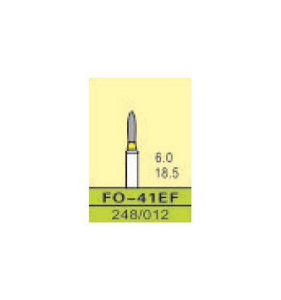 FO-41EF, ISO 248/012, Xtrafin/Gul, 10 stk.