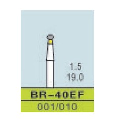 BR-40EF, ISO 001/010, Xtrafin/Gul, 10 stk.