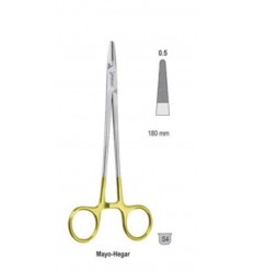 Mayo-Hegar nåleholder med TC-hårdmetalkæber, 18 cm
