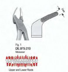 Ekstraktionstang Meissner, Universal rodtang, OK & UK