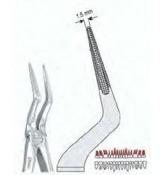 Ekstraktionstang nr. 151½ til rødder, OK