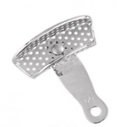 Aftryksske, metal, perforeret, Drejbar Lateralt