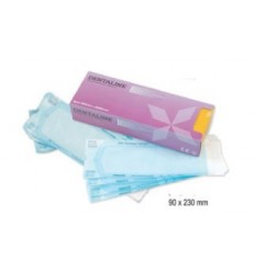 Autoklavefolie-Pose med selvklæb, 9 x 23 cm, 200 stk.