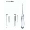 Hylin elevator, lige, bred, 4 mm