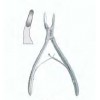 Knogletang, 14 cm, med fjeder, buet
