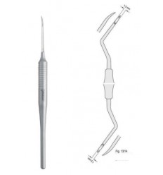 Hylin elevator, lige, bred, 4 mm