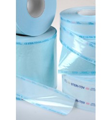 Autoklavefolie-Rulle 10 cm bred, 200 meter lang