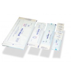 Autoklavefolie-Pose med selvklæb, 9 x 23 cm, 200 stk.